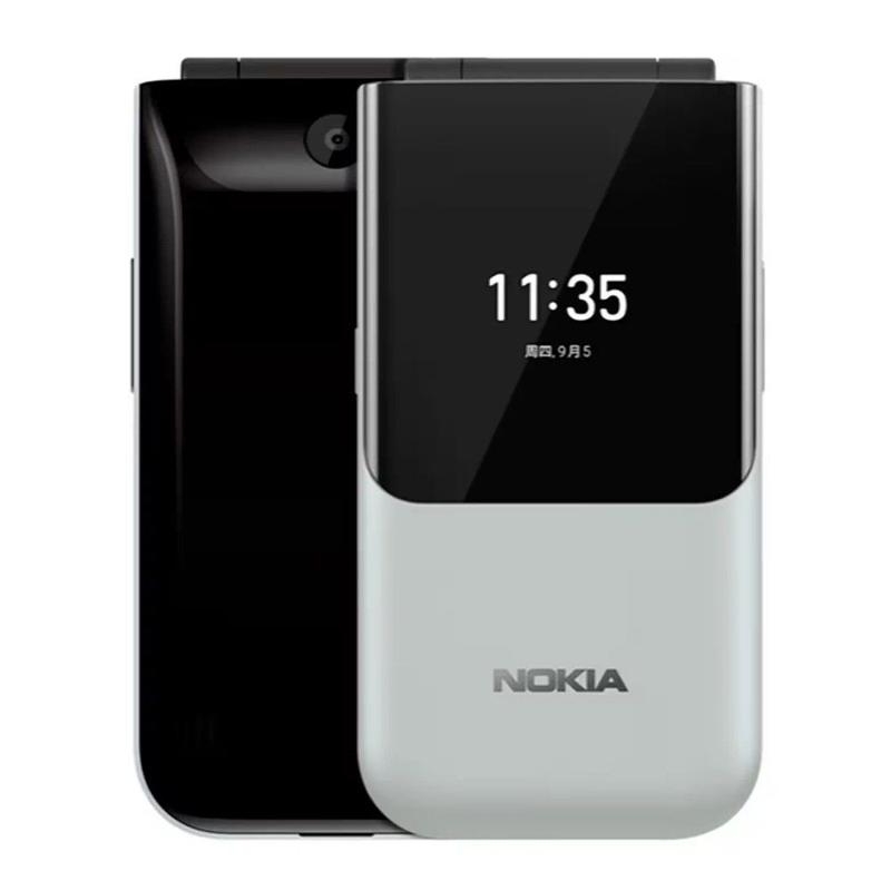 Celular Nokia Flip 2720 2G TA-1170 Dual SIM Tela 2.8 - Cinza